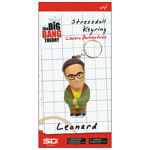 Big Bang Theory Leonard Hofstadter Stress Toy Key Chain